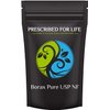 Prescribed for Life Borax Powder | Pure USP-NF Grade All Natural Sodium Borate Powder | Household Laundry Booster, Slime Activator & Multipurpose Cleaning Powder (12 oz / 340 g)