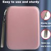 Card Case Compatible for Yoto Card Case Holder 80 Pockets Card Folder Card Binder with Zipper fit 2.3 * 3.4 inch Mini Audiobook Cards (Pink)
