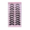 Wffenhefragrance dramatic lashes| 10 hybrid lashes | eyelashes various sizes | Easy to Apply & Reusable |Eyelashes of varied lengths are suitable for various occasions