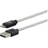 GE Pro 1ft. Lightning Connector USB Charging Cable, for iPhone 12/11/Pro/Max/XS/XR/X/8, iPad, iPad Mini, iPad Air, 38292