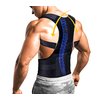 BIG LEAGUE EDGE Magnetic Posture Corrector, Men and Women, Fully Adjustable Padded Back Supporter, All Day Pain Relief, Lumbar, Neck, Spine, Shoulders, Scoliosis Support
