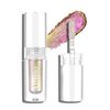 Multichrome Shimmer Liquid Eyeshadow White Pink Gold Colors, Sparkly Metallic Liquid Eyeshadow For Brown Eyes,Glitter Highlighter Makeup For Face /Body, Long Lasting Holographic Glitter Eyeshadows,#9