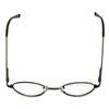Calabria Flex Collection Designer Eyeglasses FL-66 in Antique Brown 44mm DEMO LENS