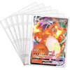 Jumbo Card Sleeves Big Card Protector Sleeves for 3 Ring Binder Jumbo Card Binder Sleeves- 50 Pack