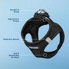 Voyager Step-In Air Dog Harness - All Weather Mesh Step in Vest Harness for Small and Medium Dogs by Best Pet Supplies - Black, XS