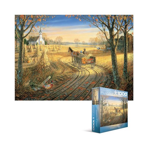 EuroGraphics 8000-0606 Harvest Time 1000-Piece Puzzle (Small Box)
