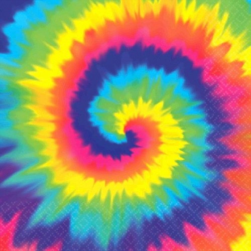 Feeling Groovy Party Beverage Napkins, 16 Ct.