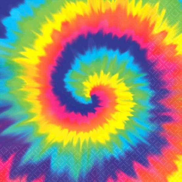 Feeling Groovy Party Beverage Napkins, 16 Ct.