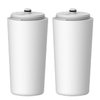 AQUACREST AQ-4125 Shower Filter Replacement Cartridge for Aquasana® AQ 4125, AQ-4100, AQ-4100NSH, AQ-4105 Shower Water Filter System, Jonathan Product Beauty Shower Filter, Pack of 2