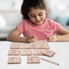 Wooden Arabic Alphabet Tracing Boards, Montessori Arabic Letters Puzzle, Arabic Learning Toys for Kids, Islamic Baby Gifts