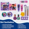 Disney Wish Fashion Purse Set with Nail Polish, Nail File, Lip Gloss, Lip Stick, Lip Balm, Crown, Eyeshadow, Brushes, and More, Ages 3+, for Parties, Sleepovers & Makeovers by Townley Girl