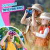 Toys for 3-7 Year Old Girls: LET'S GO! Binoculars for Kids Bird Watching|Hiking|Camping 4 5 6 7 8 Year Old Girl Boy Easter Birthday Gifts Outdoor Learning Toy for Kid Ages 4-6 Toddler Gift Stuffers