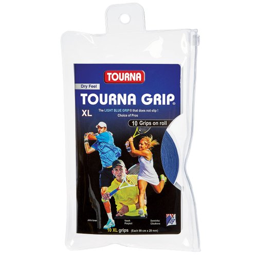 Tourna Grip XL Original Dry Feel Tennis Grip 10 Pack