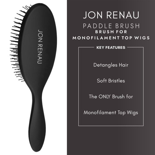 Jon Renau Paddle Brush for Human Hair and Synthetic Wigs