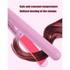 Mini Flat Iron,Travel Curling Irons,Small Hair Straightener and Curler 2 in 1,Hair Crimper for Women Outdoor or Home, 4.23 ounces