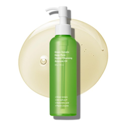 SUNGBOON EDITOR Double Cleansing Ampoule Oil | Makeup remover, Cleansing Oil for Blackhead Removal | Exfoliating Face Wash for Women | Pore Minimizer for Face | Korean Skin Care | 7.05 oz. (200g)