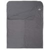 TETON Sports Mammoth Sleeping Bag Liner; A Clean Sheet Set Anywhere You Go; Perfect for Travel, Camping, and Anytime You’re Away from Home Overnight; Machine Washable , Dark Grey, 91" x 58"