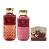 Bath & Body Works Forever Red Body Lotion and Body Wash Bundle with a Cherry On Top Bar Soap - Full Size