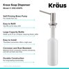 KRAUS Kitchen Soap and Lotion Dispenser in Spot Free Stainless Steel, KSD-43SFS