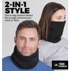 Tough Headwear Neck Warmer - Fleece Neck Gaiter, Winter Face Cover & Ski Scarf - Neck Cover for Men & Women for Cold Weather