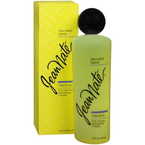 Jean Nate After Bath Splash, Original Bath Body Mist Infused with Vitamin E and Aloe Vera, Softens & Smoothes Skin, Citrus Scent, 30 Fl Oz