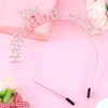 SuPoo Rose Gold 13th Birthday Decorations for Girls Happy 13th Birthday Crown Headband Official Teenager 13 Year Old Birthday Gifts Birthday Tiara 13 Year Old Girl Party Decorations Accessories
