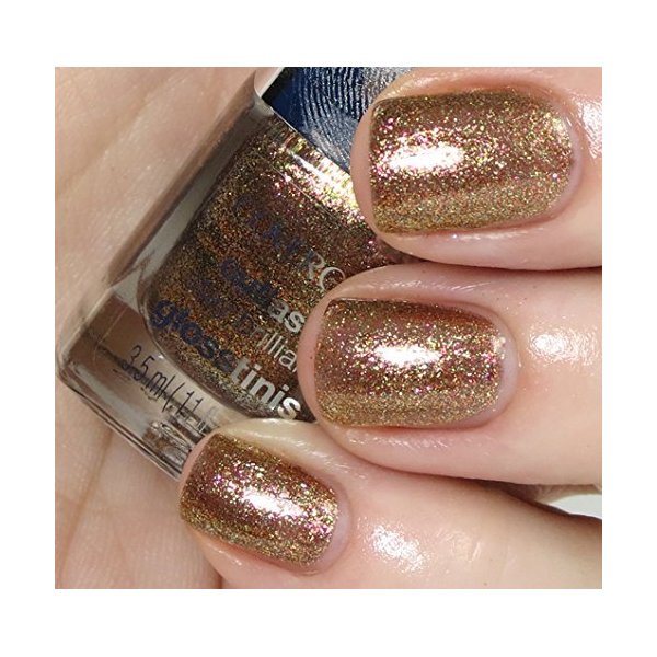 Covergirl The Hunger Games Catching Fire Capitol Collection Nail Art Stickers - 105 Tawny Flame (630 Seared Bronze)