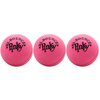 JA-RU Hi-Bounce Pinky Ball (3 Bouncy Balls) Bouncing Balls for Kids. Stress Ball, Massage Therapy. Sports Indoor & Outdoor Playground Toy, Bulk Party Favor, Stocking Stuffers 976-3p