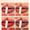 Melemando 8 Colors High Pigmented Smooth Matte Lip Liner Pencil, Waterproof Velvet Lipstick Pen, Professional Lip Liner for Girls and Women (04)