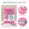 Piggy Bank for Boys Girls, Vcertcpl ATM Coin Bank Money Saving Box with Password, Kids Safe Money Jar with Auto Grab Bill Slot, Birthday Gifts Toys Bank for 6 7 8 9 10 11 12 Year Old Girls Boys