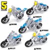Ferthor Fun Erector Set Motorcycle,Stem Building Projects Toys for Kids 8 9 10 11 12+ Year Old,Metal Building Construction Model kit, 5 in 1 Motobike Building Blocks Steam Educational Toys(139PCS)