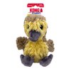 KONG Comfort Tykes Soft Plush Fluffy Dog Toy for Small and Medium Breeds (Gosling)