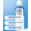 WELLAGE Real Hyaluronic Toner 100 - Korean Toner with 93% Hyaluronic Acid Water - Hydrating Toner - Deep, Quick Absorption - Hypoallergenic, Skin Irritation-Free, 6.76 fl.oz.