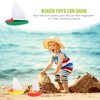 Vaguelly Toy Boat Bath Toys, Mini Sailing Boat Yacht Pool Toy Speed Boat Sailing Boat Bathtub Floating Toy for Kids Educational Toys Bathing Swimming Pool Toy