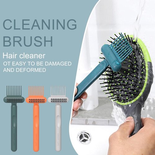 Orange Hair Brush Cleaning Tool,Comb Cleaning Brush Brush Cleaner Mini Hair Brush Remover for Removing Hair Dust Home and Salon Use Orange Styling Tools and Appliances