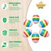 IPIDIPI TOYS Egg Shakers Maracas for Kids - 6-Pack, Colorful Wooden Musical Instruments, Percussion Maracas for Kids, Toddlers, Baby Shakers, Ideal for, Stocking Stuffers, and Educational Play