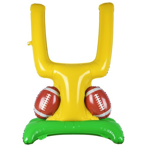 Football Party Supplies Kit - Goal Post Balloon Set for Football Birthday,Tailgate Celebrations &amp;...