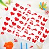 210 Pieces Tanning Sunbathing Stickers Perforated Body Stickers for Tanning Self Adhesive Tanning Bed Sticker Tanning Heart Lips Stickers Tanning Butterfly Dolphin Stickers, 7 Styles (Mixed Style)