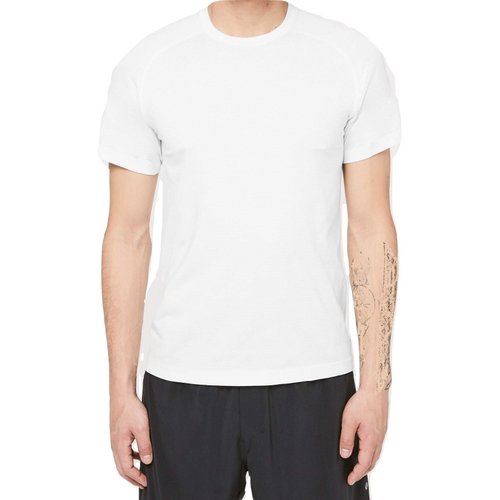 Lululemon Mens Metal Vent Tech Short Sleeve Shirt (White, XL)