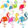 30 Packs Funny Summer Present Unique Mini Flamingo Assorted fidgets Bubble Toys for Kids Children Classroom Students Gifts from Teacher,Birthday Party Favors