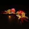 BrickBling LED Light Kit Compatible with Lego Icons Dried Flower Centerpiece 10314, Creative Lighting Compatible with Lego Artificial Plants Set (Lights Only, No Model)