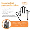 IMAK Brownmed Compression Arthritis Gloves - Compression Gloves for Arthritis & Joint Pain Support - Men's & Women's Fingerless Gloves to Support Circulation - Grey - Small