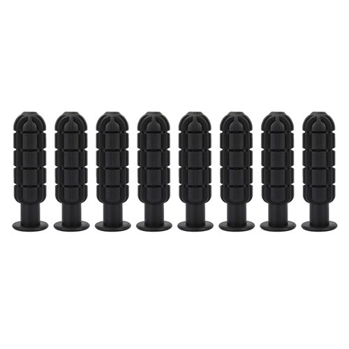Plastic Foosball Handles Table Football Grip Part Replacements Foosball Handle Grip for Standard Foosball Tables (8 Pack)
