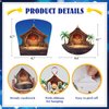 WhatSign Make a Nativity Scene Stickers - 24Pcs DIY Nativity Crafts for Kids Religious Craft Kits Christmas Tree Decor for Classroom Activities Holy Night Party Game Favor Jesus Birth
