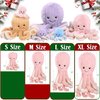 DENTRUN Octopus Stuffed Animals, Giant Octopus Plush Doll Play Toys for Kids Girls Boys Adults Birthday Xmas Halloween Present Stuffed Sea Animals Plushie, 7/16/24/32 Inches, 5 Colors