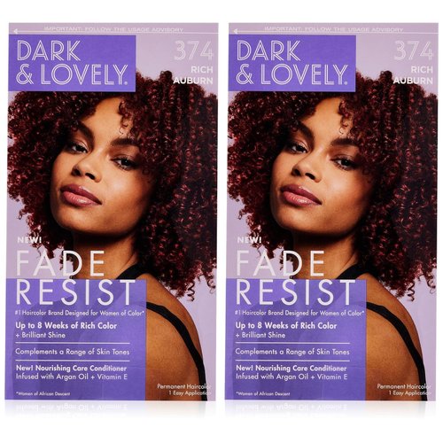 Dark & Lovely Color #374 Rich Auburn (2 Pack)
