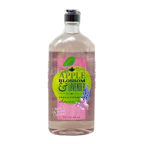 Bath and Body Works Signature Collection Apple Blossom & Lavender Duo Bundle -Shower Gel and Body Lotion - Full Size