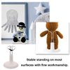 BAIWANLCH 6 Pcs Doll Stands Sturdy Doll Display Holder Adjustable Action Figure Stand for DIY Doll Stand Model Display