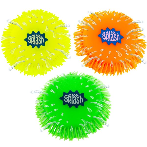 ArtCreativity Splash Water Flying Disc Toys, Set of 3, Water Splashing Frisbee for Kids in 3 Bright Colors, Backyard Games and Outdoor Summer Toys, Water Toys for Kids and Adults