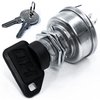 HD Switch Starter Ignition Key Switch fits John Deere 130 160 165 170 175 180 185 240 245 260 265 285 320 500 Garden Tractor Mowers w/Protective Umbrella Key, 3 Keys & Free Carabiner